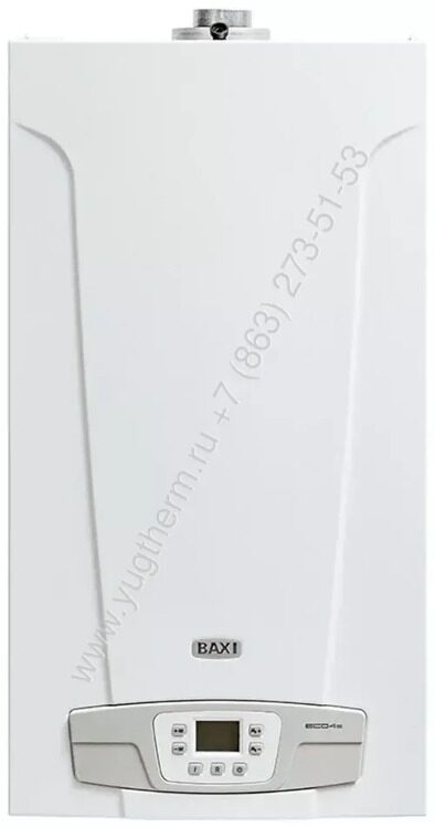 BAXI ECO 4S 24F. Закрытая камера сгорания.